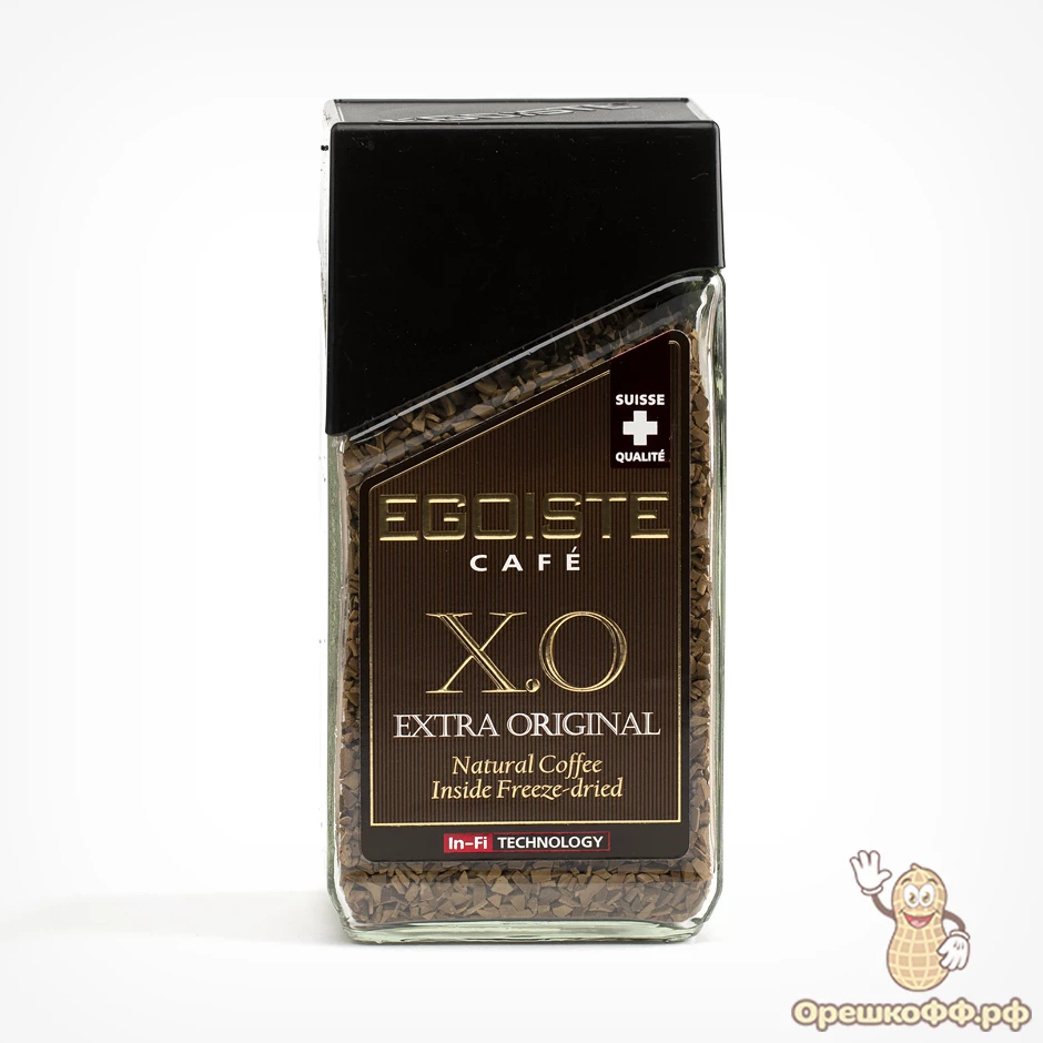 Кофе Egoiste X.O Extra Original молотый в растворимом 100 г