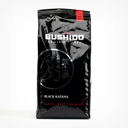 Кофе Bushido Black Katana в зернах 1 кг