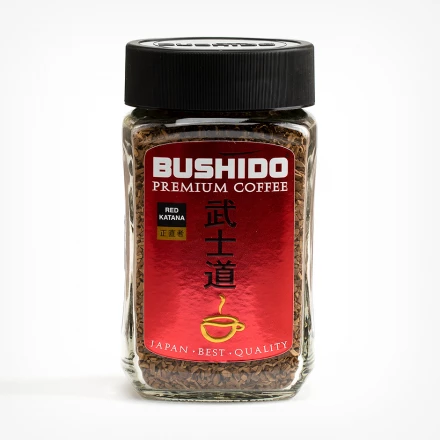 Кофе Bushido Red Katana растворимый 100 г