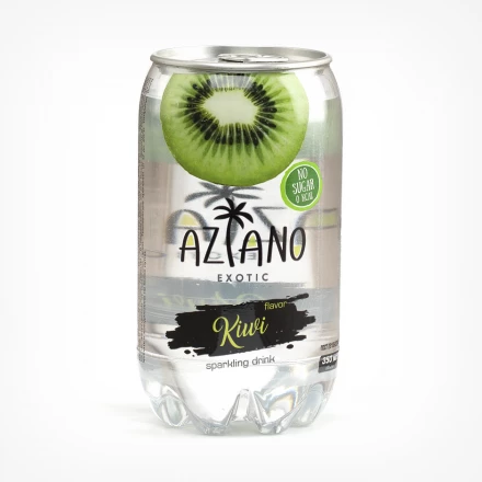 Напиток Aziano со вкусом киви газированный 350 мл