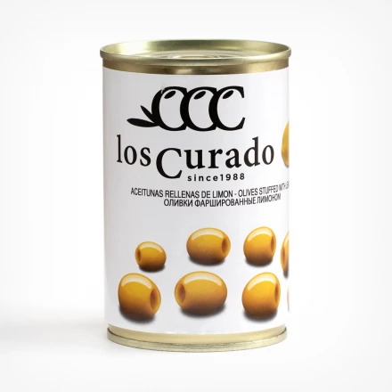 Оливки LOS CURADO фаршированные лимоном 300 г