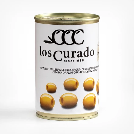 Оливки LOS CURADO фаршированные сыром Рокфор 300 г