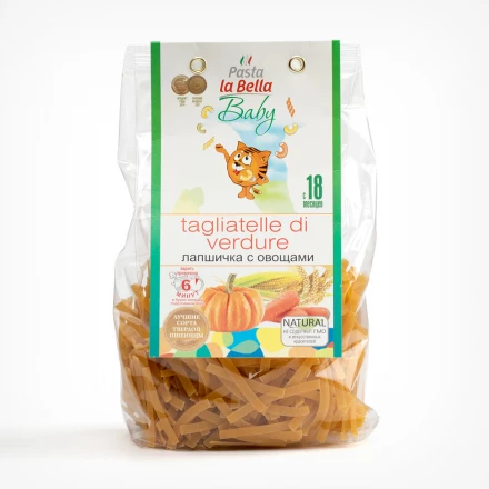 Макароны Pasta la Bella Baby Лапшичка с овощами 250 г