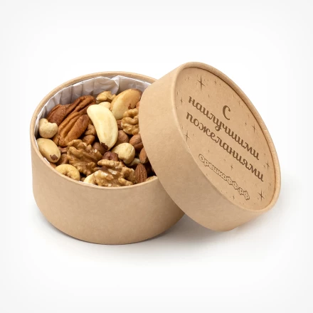 Набор С наилучшими пожеланиями Ореховый
