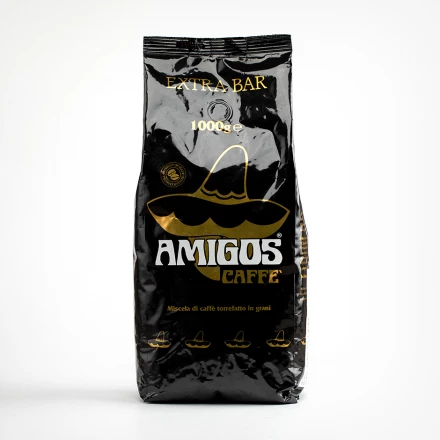 Кофе Amigos Qualitа Extra Bar в зернах 1 кг