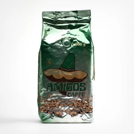 Кофе Amigos Qualita Verde Bar в зернах 1 кг