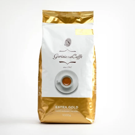 Кофе Goriziana Caffe Extra Gold в зернах 1 кг