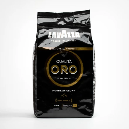 Кофе Lavazza Qualita Oro Mountain Grown в зернах 1 кг