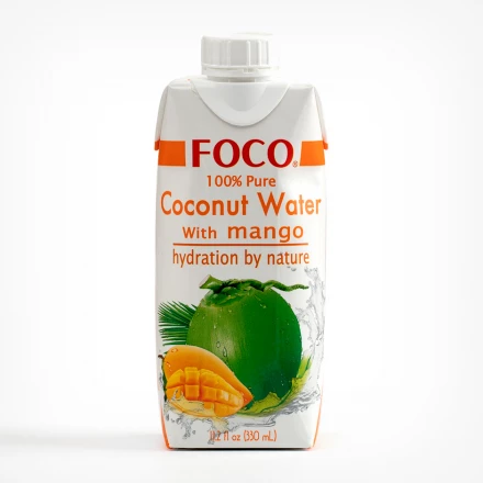 Вода кокосовая Foco с манго 330 мл