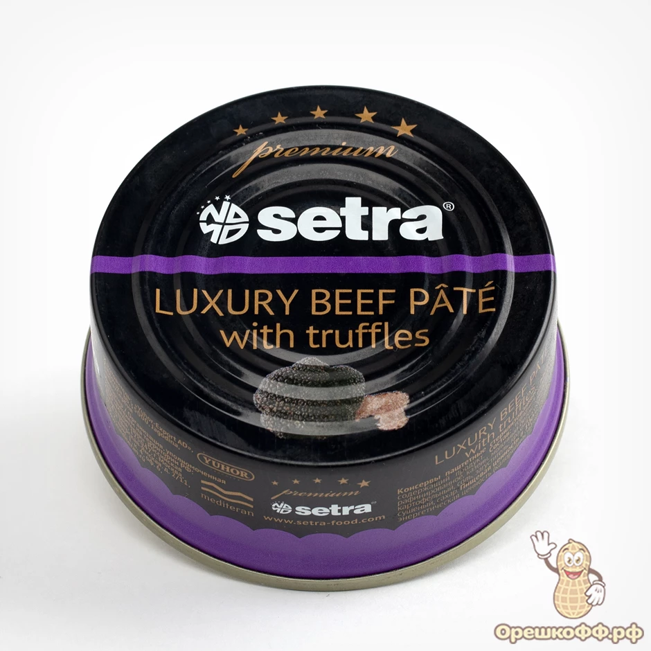 Паштет Setra Premium из говядины с трюфелем 100 г
