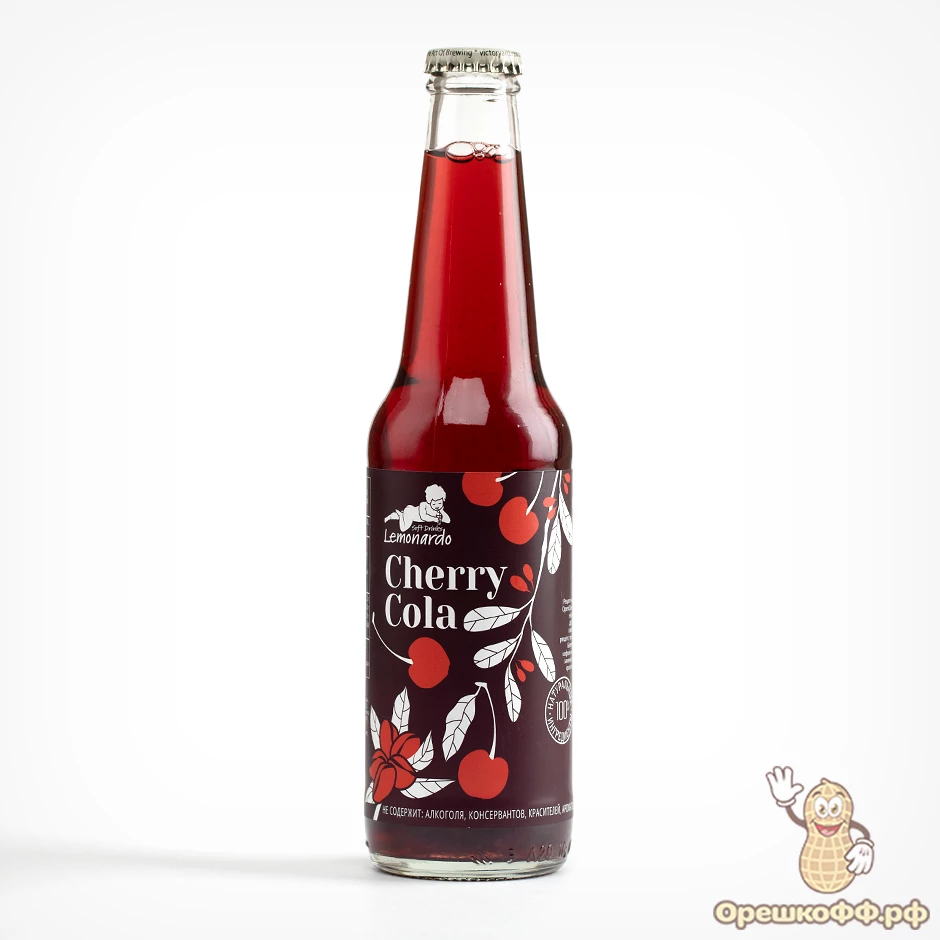 Напиток Lemonardo Cherry Cola / Вишнёвая кола 330 мл