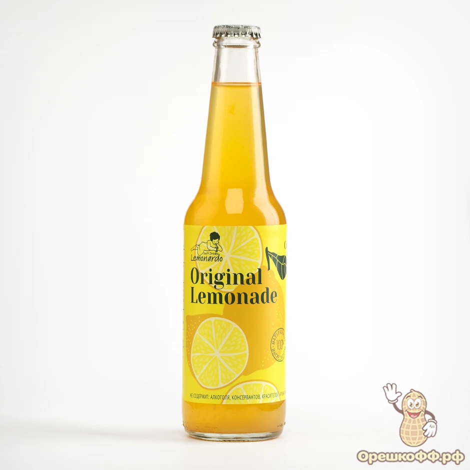 Напиток Lemonardo Original Lemonade / Настоящий Лимонад 330 мл