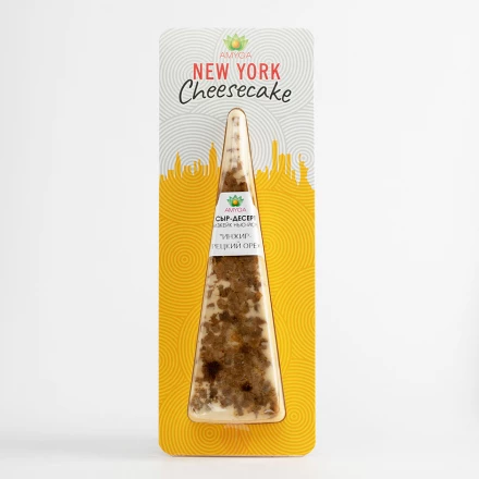 Сыр-Десерт Amyga Чизкейк Нью-Йорк Инжир-Грецкий орех 170 г