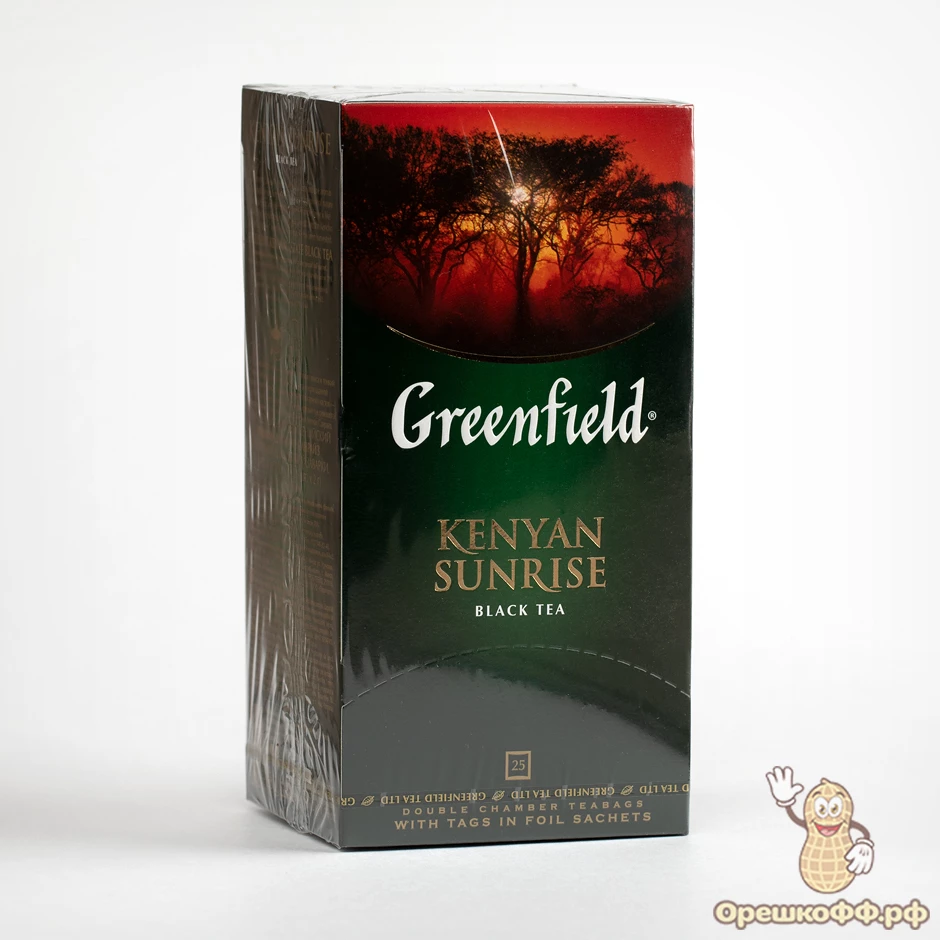 Чай черный Greenfield (Гринфилд) Kenyan Sunrise 25*2 г
