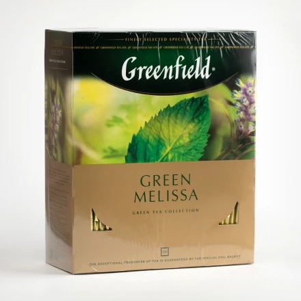 Чай зеленый Greenfield (Гринфилд) Green Melissa 100*1.5 г