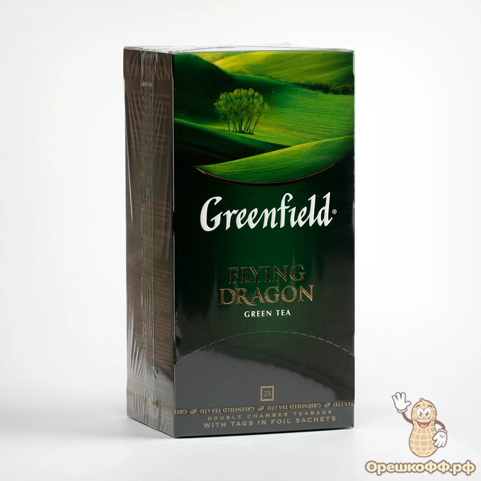 Чай зеленый Greenfield (Гринфилд) Flying Dragon 25*2 г
