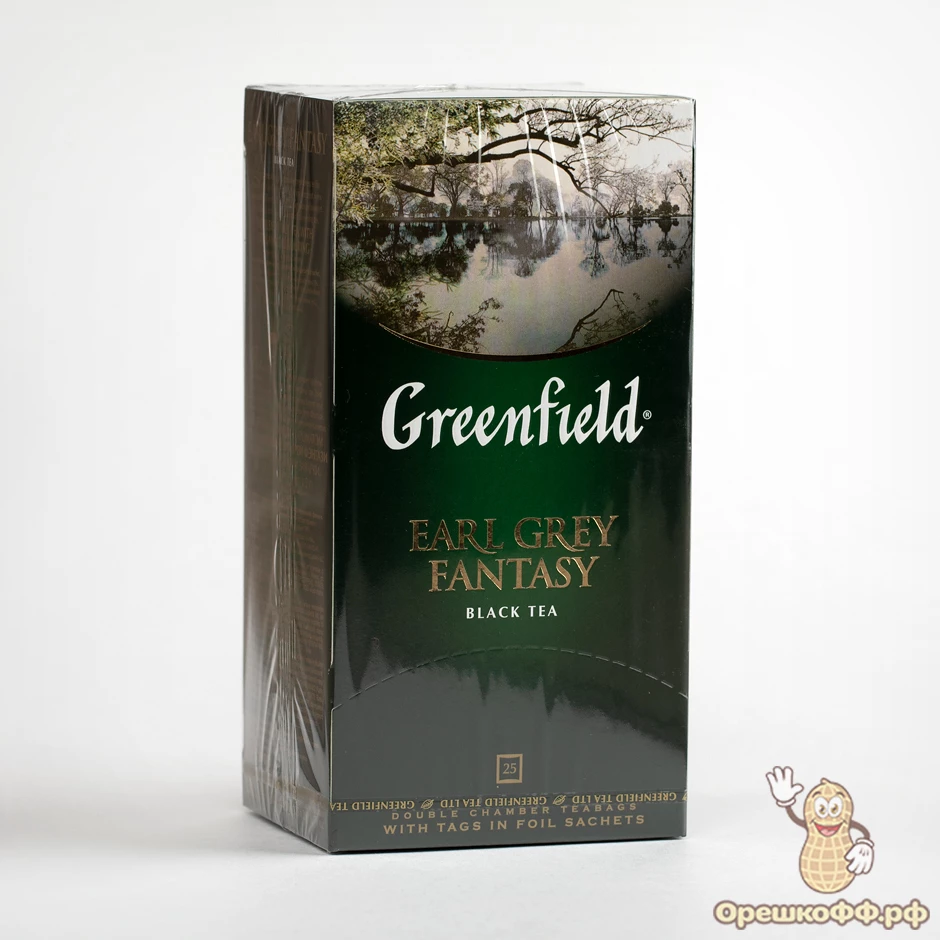 Чай черный Greenfield (Гринфилд) Earl Grey Fantasy 25*2 г