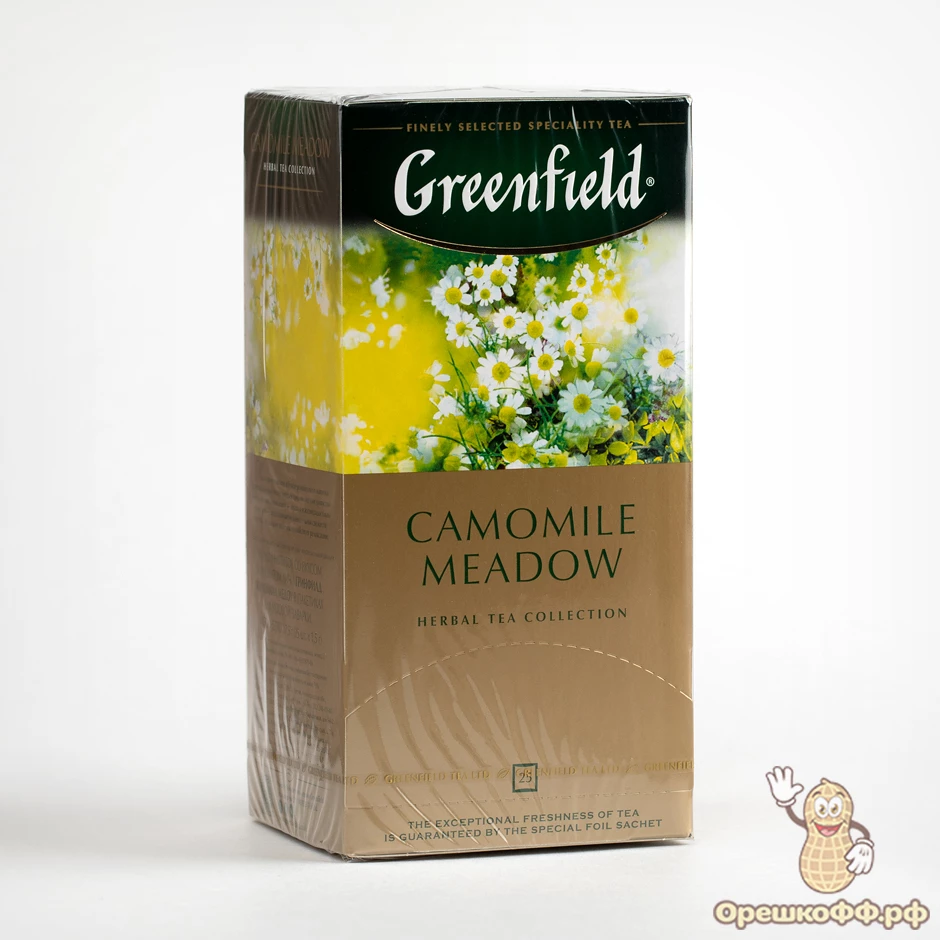Чай травяной Greenfield (Гринфилд) Camomile Meadow 25*1.5 г